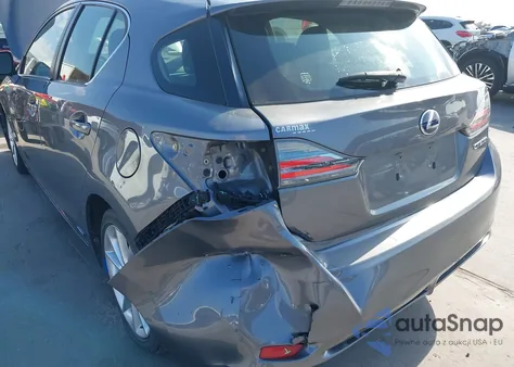 2012 Lexus Ct 200H Premium from USA, damaged, VIN JTHKD5BH8C2122769